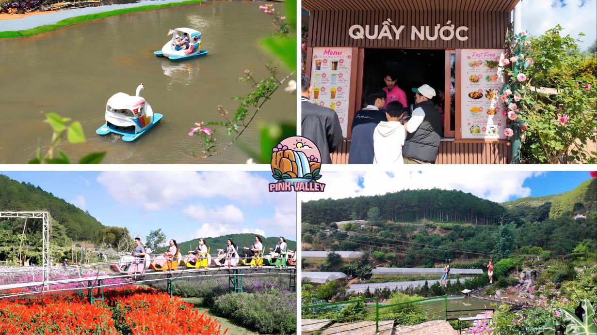 Pink Valley: Thung lũng đẹp như cổ t&iacute;ch ở Đ&agrave; Lạt khiến giới trẻ m&ecirc; mẩn chỉ với 120.000 đồng - Ảnh 4.