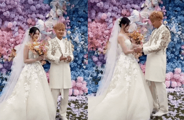 Đ&aacute;m cưới thượng lưu 1.000 tỷ hot nhất showbiz h&ocirc;m nay bị "b&oacute;c mẽ": V&aacute;y cưới thủ c&ocirc;ng nghi l&agrave; đồ đi xin, sảnh tiệc thu&ecirc; chưa đến 2 tỷ- Ảnh 12.