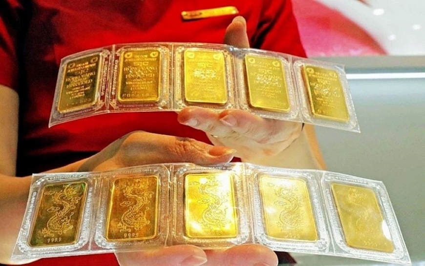 Gi&aacute; v&agrave;ng h&ocirc;m nay 2/6: Tiếp tục rơi về đ&aacute;y gần 1 th&aacute;ng, thấp hơn đỉnh lịch sử gần 34 triệu đồng/lượng- Ảnh 1.