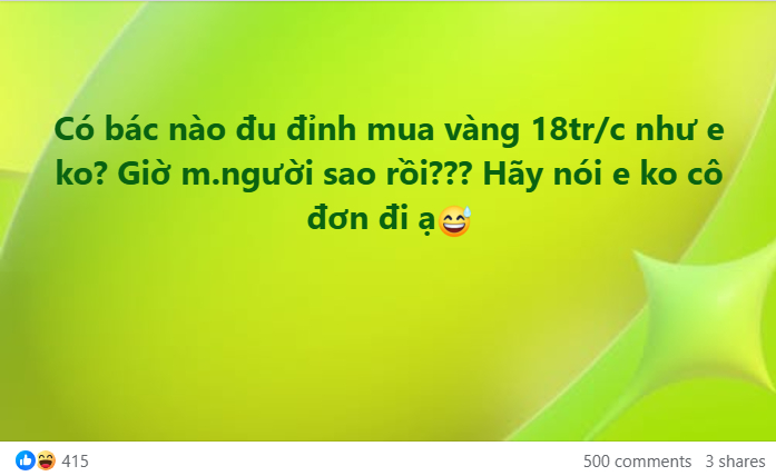 Người mua v&agrave;ng lỗ 32,5 triệu đồng trong 3 th&aacute;ng- Ảnh 1.