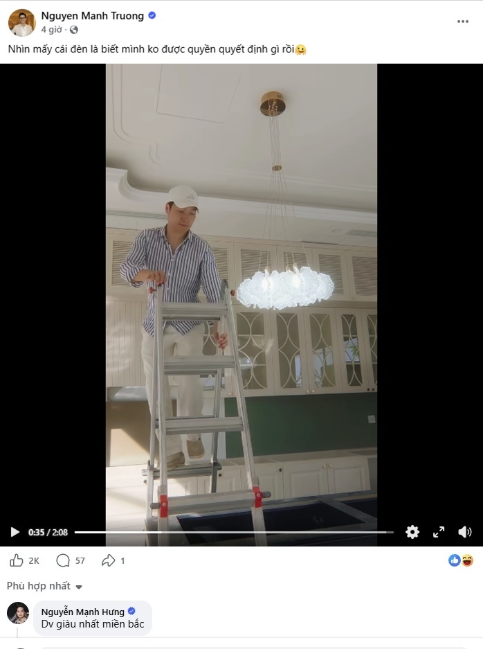 Nam diễn vi&ecirc;n gi&agrave;u nhất miền Bắc: Vợ l&agrave; "thanh mai tr&uacute;c m&atilde;", x&acirc;y biệt thự xa xỉ như kh&aacute;ch sạn 5 sao- Ảnh 3.