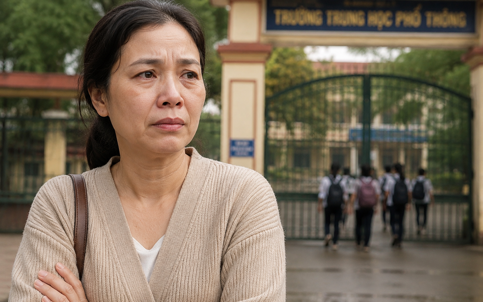 Bà mẹ TP.HCM thổn thức: "Làm mẹ như tôi hôm nay thật sự thua đời 1-0"- Ảnh 1. Bà mẹ TP.HCM thổn thức: "Làm mẹ như tôi hôm nay thật sự thua đời 1-0"- Ảnh 1.