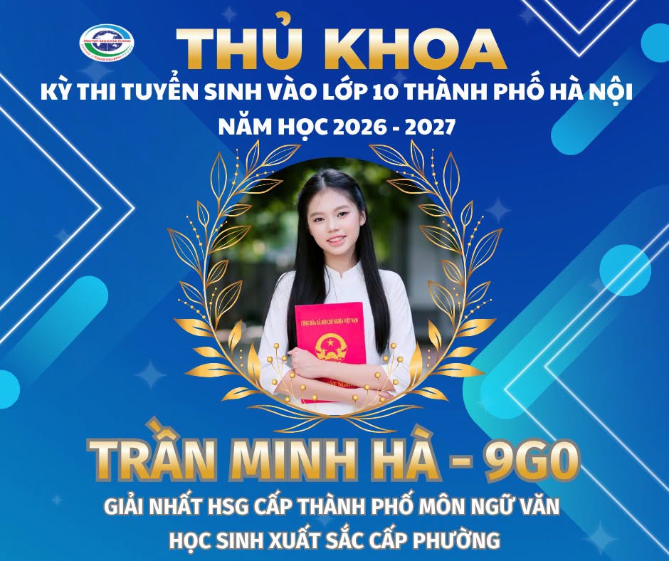 Profile chuẩn "con nh&agrave; người ta" của thủ khoa thi v&agrave;o lớp 10 H&agrave; Nội năm 2026, vượt gần 124.000 th&iacute; sinh kh&aacute;c- Ảnh 1.