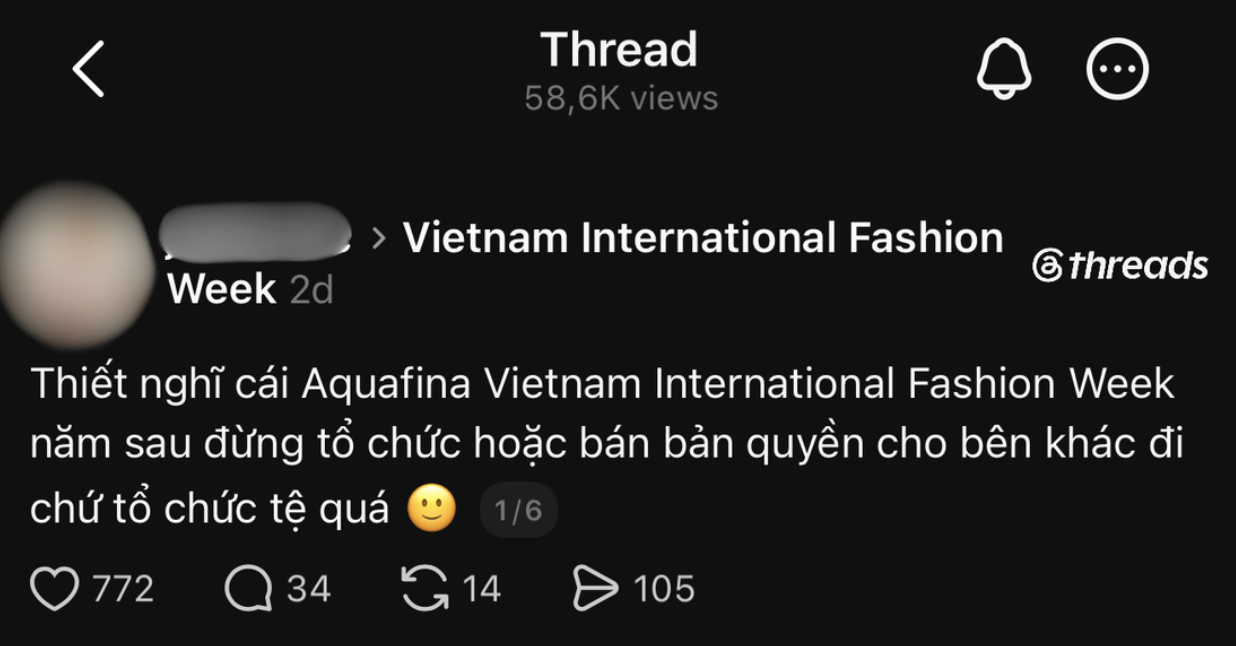 Mỗi năm 1 lần, Tuần lễ thời trang Việt Nam khiến d&acirc;n t&igrave;nh ch&aacute;n ng&aacute;n, t&igrave;m đỏ mắt chỉ thấy ch&ecirc; nhiều hơn khen- Ảnh 1.