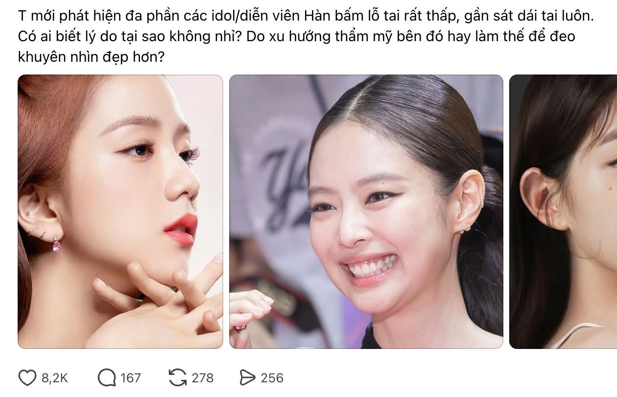 Điểm lạ tr&ecirc;n đ&ocirc;i tai người H&agrave;n, nửa triệu lượt xem v&agrave; thảo luận- Ảnh 1.