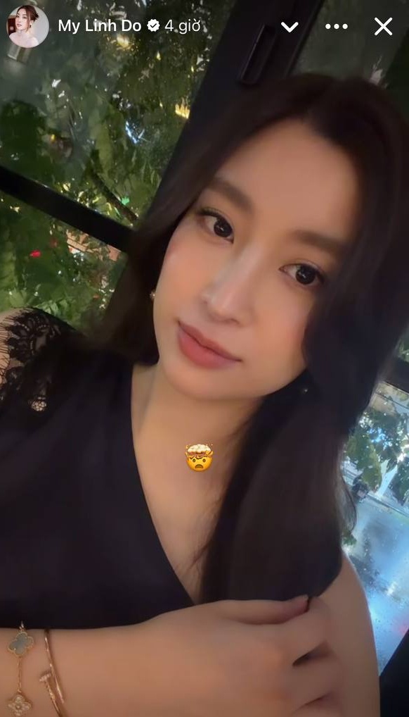 Hoa hậu Đỗ Mỹ Linh lộ nhan sắc thật hậu sinh con thứ 2- Ảnh 1.