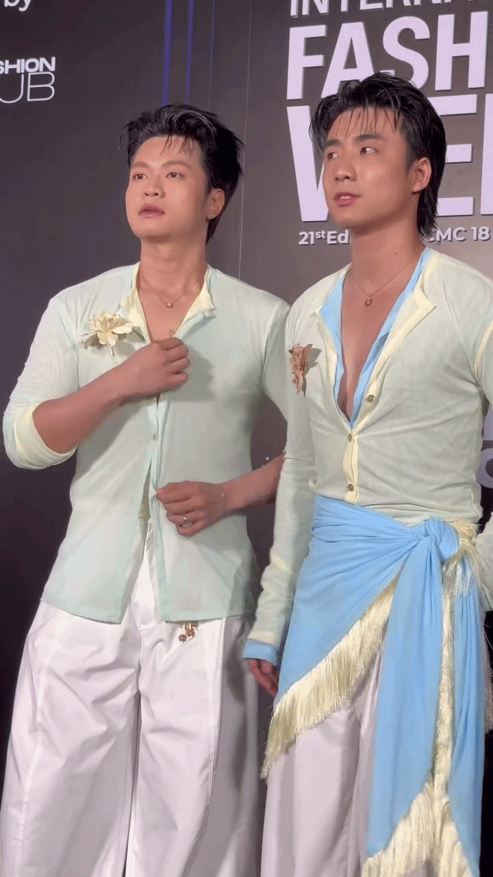 Couple Ninh Dương l&ecirc;n đồ dự fashion show bị ch&ecirc; như "mặc &aacute;o chống nắng rẻ tiền"- Ảnh 3.