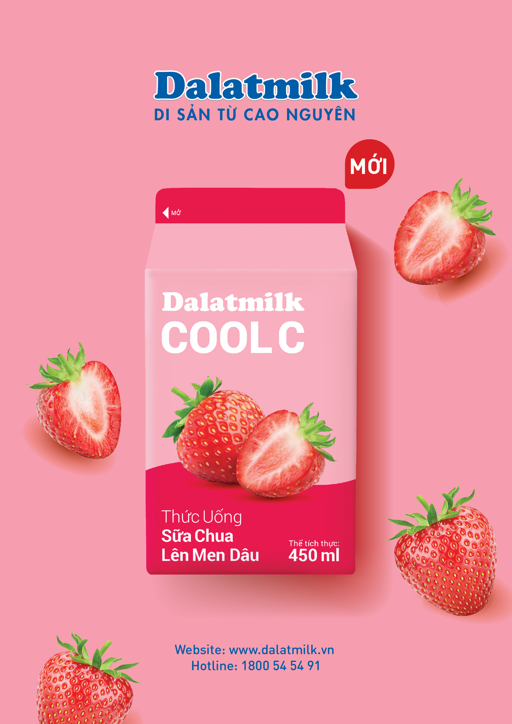 Thức uống sữa chua lên men Dâu Dalatmilk Cool C vừa ra mắt có gì đặc biệt? - Ảnh 2. Thức uống sữa chua lên men Dâu Dalatmilk Cool C vừa ra mắt có gì đặc biệt? - Ảnh 2.