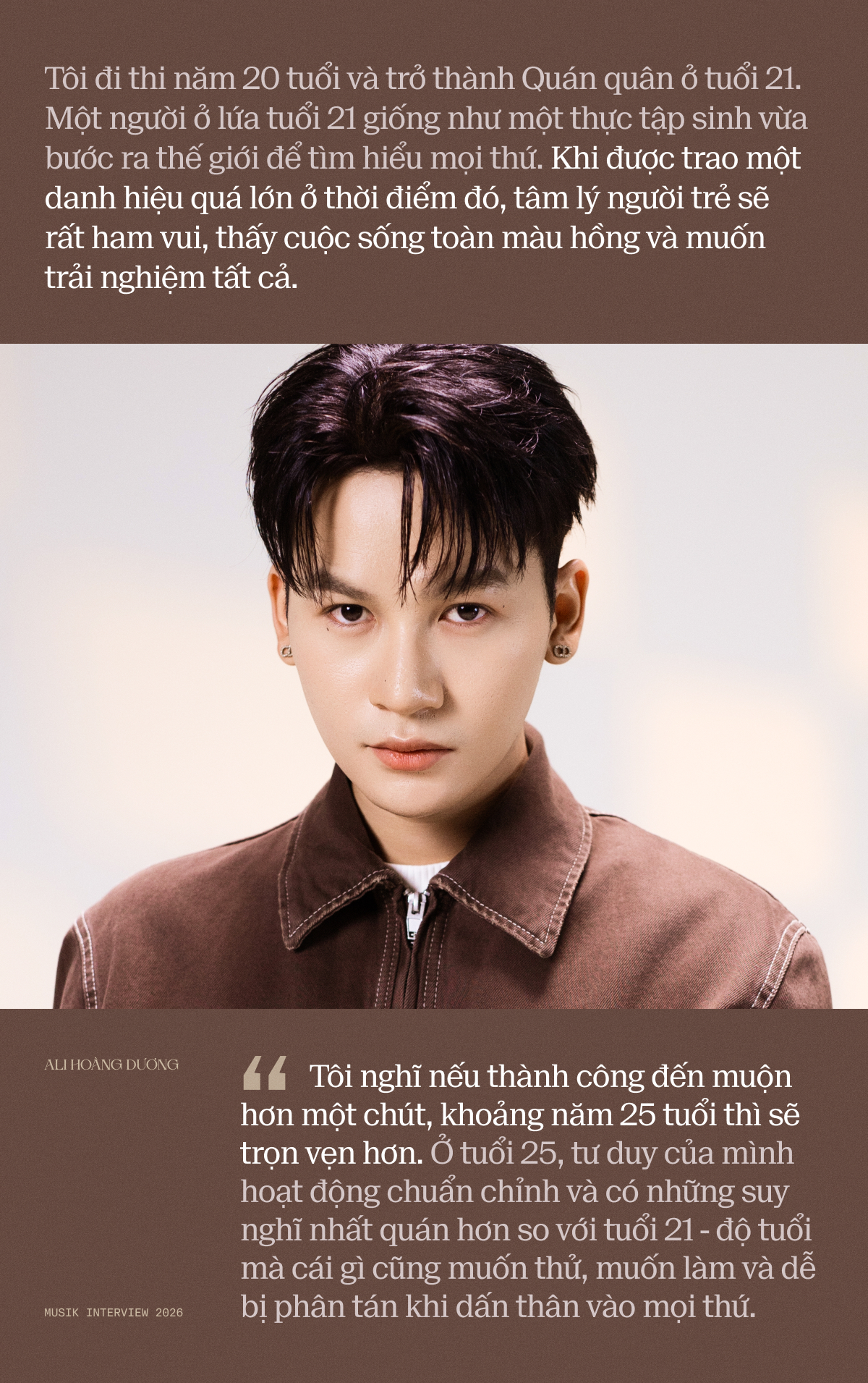 Ali Ho&agrave;ng Dương: C&ocirc;ng ch&uacute;ng hay n&oacute;i t&ocirc;i &ldquo;dựa hơi&rdquo;, nhưng những người th&agrave;nh đạt rất nhạy b&eacute;n- Ảnh 6.
