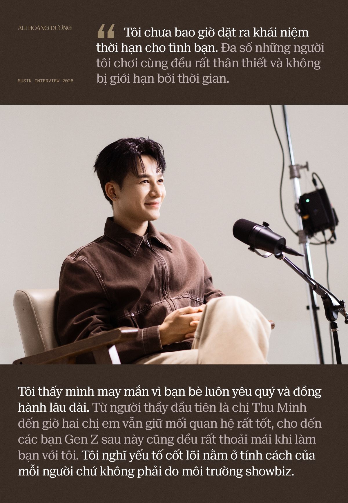 Ali Ho&agrave;ng Dương: C&ocirc;ng ch&uacute;ng hay n&oacute;i t&ocirc;i &ldquo;dựa hơi&rdquo;, nhưng những người th&agrave;nh đạt rất nhạy b&eacute;n- Ảnh 13.