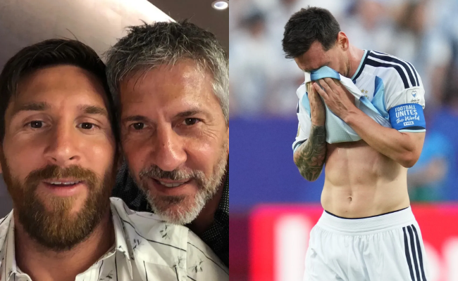 Cơn sốt Messi tại World Cup 2026: Tin đồn bố qua đời g&acirc;y chấn động, 500kg thịt mang sang Mỹ, fan đạp xe 9 th&aacute;ng chỉ để gặp idol - Ảnh 5.