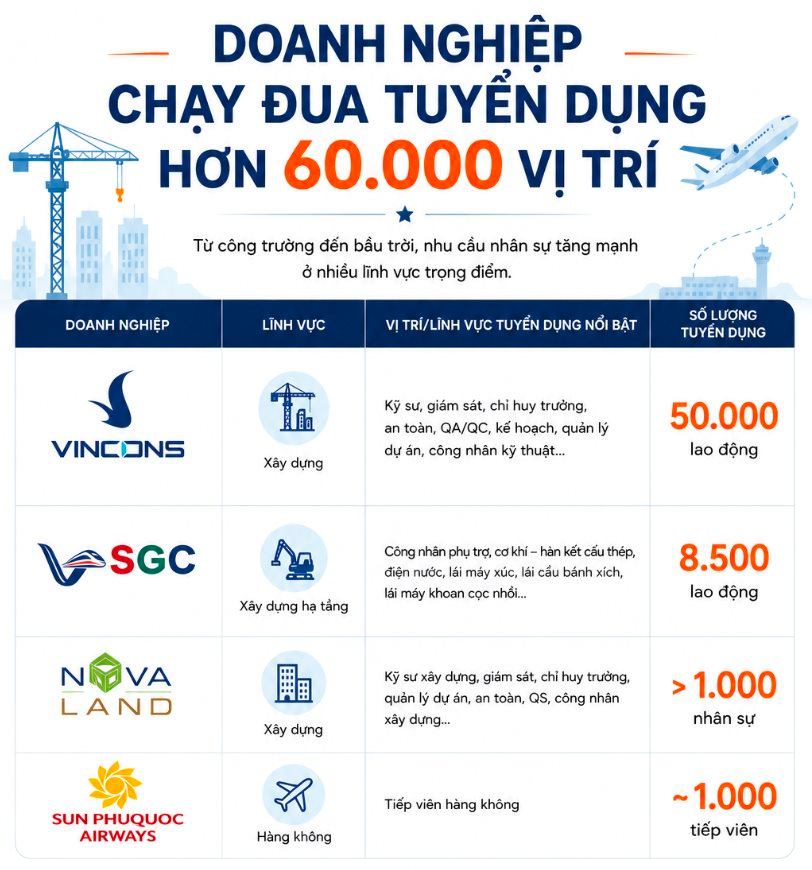 Cuộc đua tuyển dụng 1.000 nh&acirc;n sự: Sun PhuQuoc Airways t&igrave;m tiếp vi&ecirc;n lương 24-54 triệu đồng, Novaland ồ ạt chi&ecirc;u mộ sau vụ 'danh s&aacute;ch đen' 420 người- Ảnh 2.