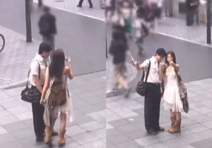 CCTV tr&ecirc;n phố v&ocirc; t&igrave;nh l&agrave;m lộ mối t&igrave;nh b&iacute; mật của nữ diễn vi&ecirc;n v&agrave; nam người mẫu đẹp nức tiếng- Ảnh 1.