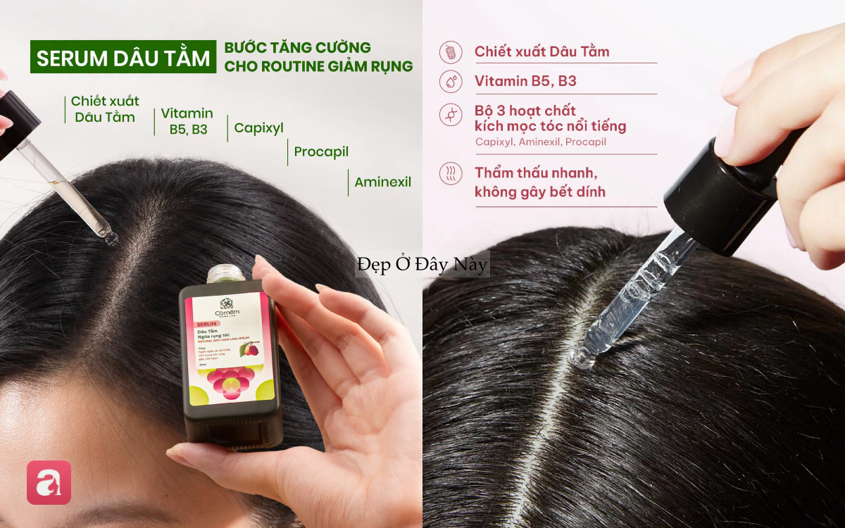 5 lọ dưỡng serum t&oacute;c "made in Vietnam" được nhiều chị em y&ecirc;u th&iacute;ch v&igrave; gi&uacute;p t&oacute;c mọc tua tủa, giảm rụng thấy r&otilde; - Ảnh 6.