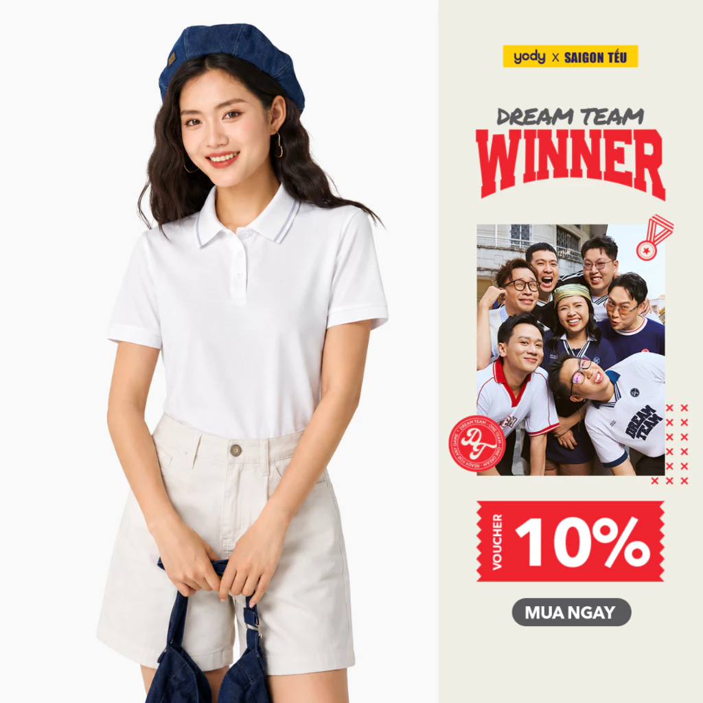 Mặc đẹp cả tuần với chỉ 1 chiếc &aacute;o polo: Diện từ đi chơi, dạo phố tới chỉn chu khi tới văn ph&ograve;ng đều hợp - Ảnh 12.