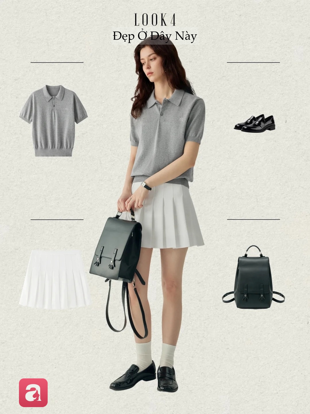 Mặc đẹp cả tuần với chỉ 1 chiếc &aacute;o polo: Diện từ đi chơi, dạo phố tới chỉn chu khi tới văn ph&ograve;ng đều hợp - Ảnh 5.