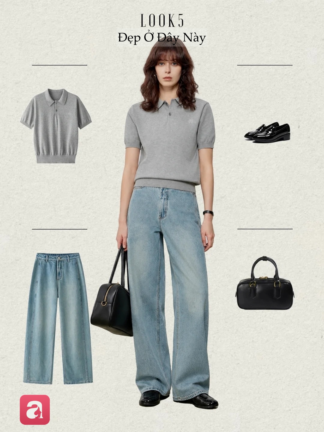 Mặc đẹp cả tuần với chỉ 1 chiếc &aacute;o polo: Diện từ đi chơi, dạo phố tới chỉn chu khi tới văn ph&ograve;ng đều hợp - Ảnh 6.