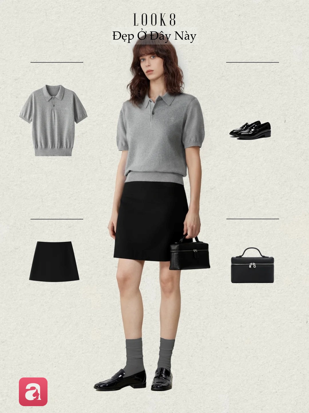 Mặc đẹp cả tuần với chỉ 1 chiếc &aacute;o polo: Diện từ đi chơi, dạo phố tới chỉn chu khi tới văn ph&ograve;ng đều hợp - Ảnh 9.