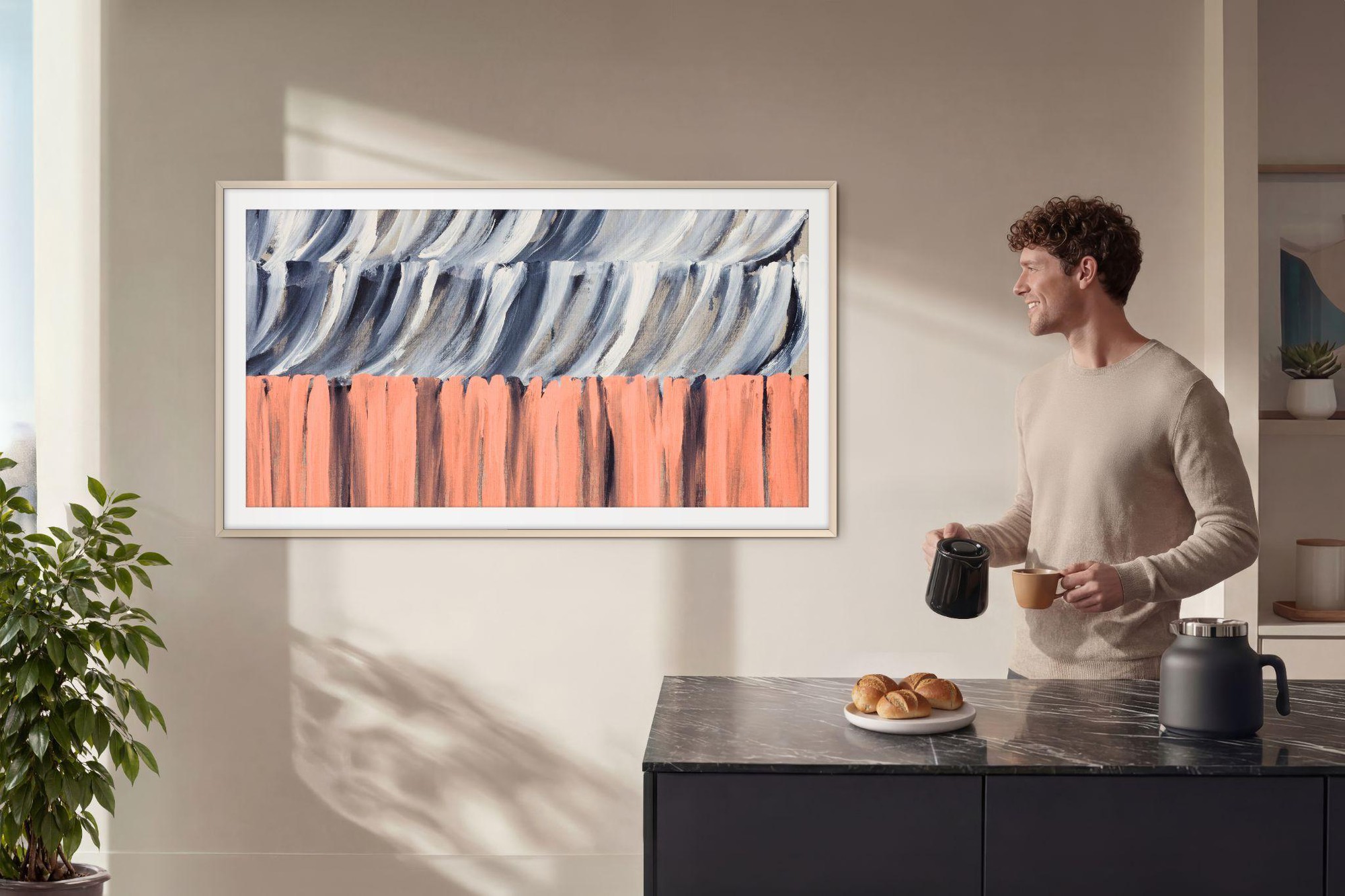 Thổi nghệ thuật v&agrave;o kh&ocirc;ng gian sống trong kỷ nguy&ecirc;n số c&ugrave;ng TV Samsung The Frame - Ảnh 2.