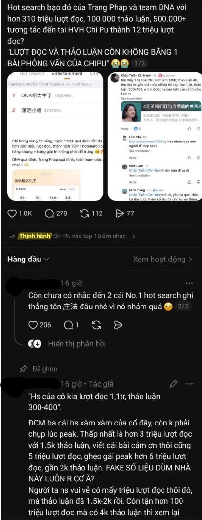 Cả MXH tranh c&atilde;i: Chi Pu - Trang Ph&aacute;p, ai nổi tiếng hơn ở Trung Quốc? - Ảnh 6.