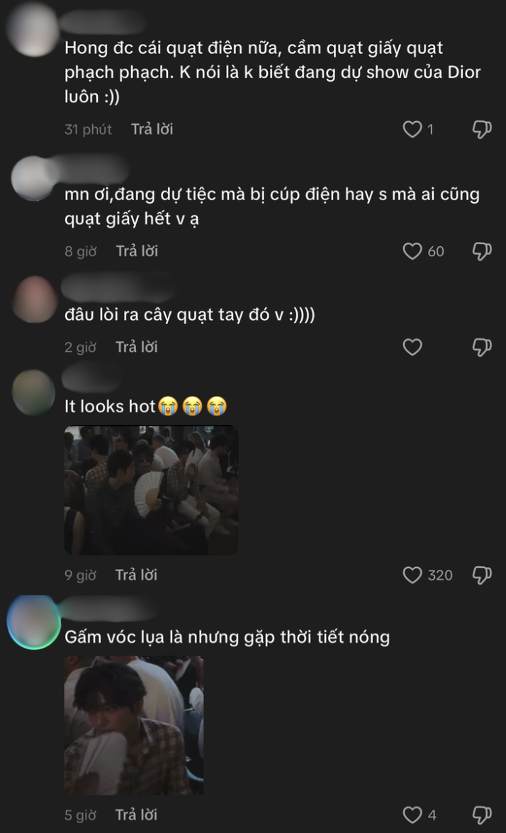 Paris nắng n&oacute;ng nhất lịch sử biến show Dior th&agrave;nh "l&ograve; b&aacute;t qu&aacute;i", d&agrave;n mỹ nam ngồi xem khổ kh&ocirc;ng ai bằng- Ảnh 4.