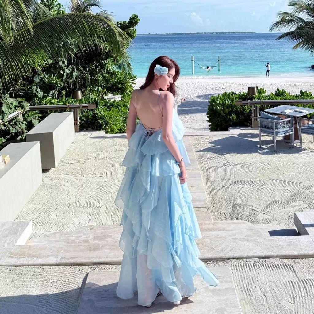 Mỹ nh&acirc;n Việt l&ecirc;n đồ đi ăn cưới g&acirc;y sốt MXH, được c&otilde;i mạng nhận x&eacute;t l&agrave; "phi&ecirc;n bản đẹp nhất"- Ảnh 4.