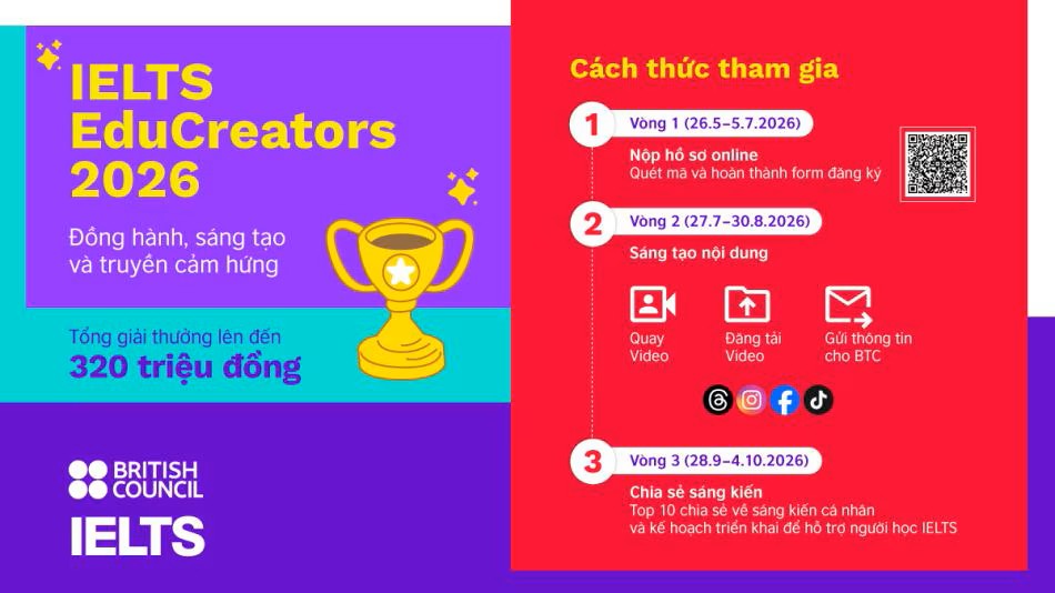 Từ chuy&ecirc;n m&ocirc;n đến sức lan tỏa: C&acirc;u chuyện của gi&aacute;o vi&ecirc;n IELTS thời đại số - Ảnh 2.
