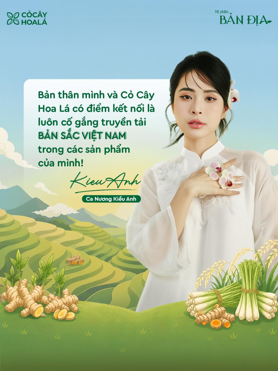 M&ecirc; &ldquo;m&ugrave;i gừng tươi&rdquo;, Ca nương Kiều Anh ngỏ &yacute; l&agrave;m đại sứ h&atilde;ng mỹ phẩm bản địa - Ảnh 3.