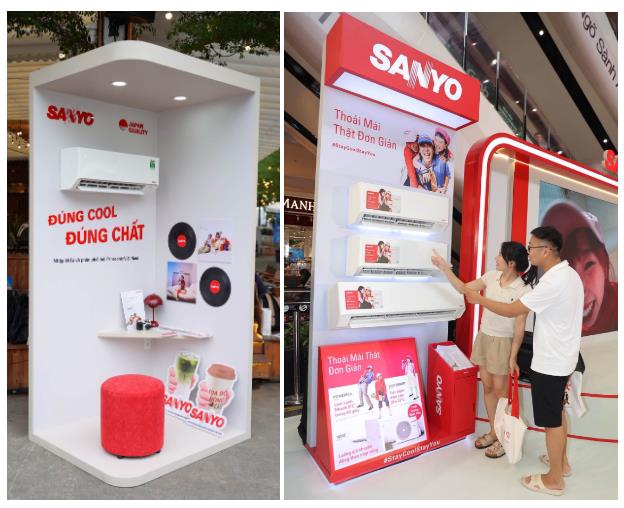 Tọa độ giải n&oacute;ng thu h&uacute;t người trẻ check-in: SANYO đang trẻ h&oacute;a thương hiệu như thế n&agrave;o? - Ảnh 5.