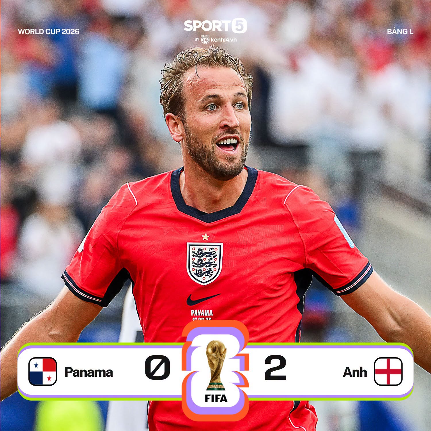 Anh 2-0 Panama: Harry Kane lập kỷ lục mới, tuyển Anh hi&ecirc;n ngang bước v&agrave;o v&ograve;ng knock-out- Ảnh 1.