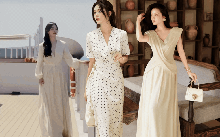 Ở tuổi 44, Song Hye Kyo vẫn m&ecirc; đầm trắng: Phụ nữ ngo&agrave;i 35 tuổi nhất định n&ecirc;n c&oacute; một chiếc trong tủ đồ- Ảnh 1.