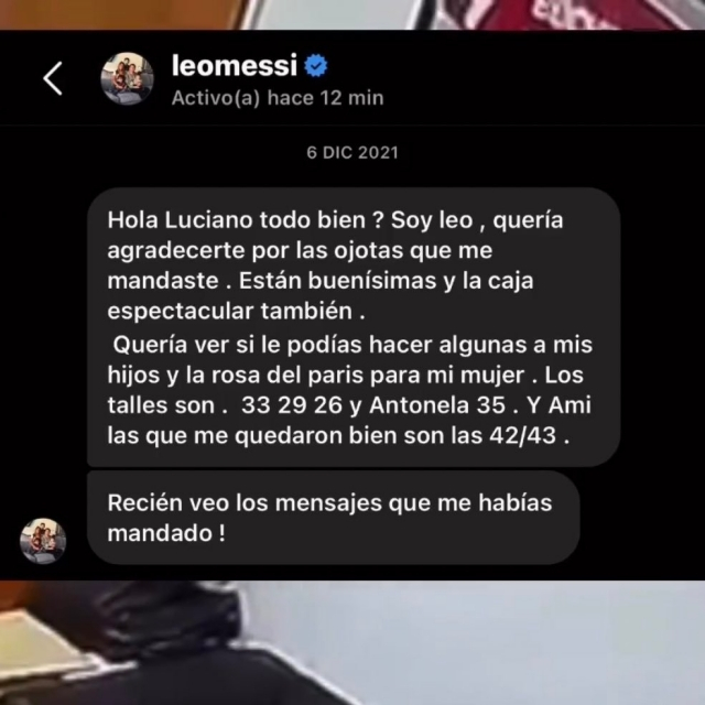 Messi nhắn tin xin 4 đ&ocirc;i d&eacute;p cho vợ con, v&ocirc; t&igrave;nh cứu một gia đ&igrave;nh tho&aacute;t nạn- Ảnh 3.