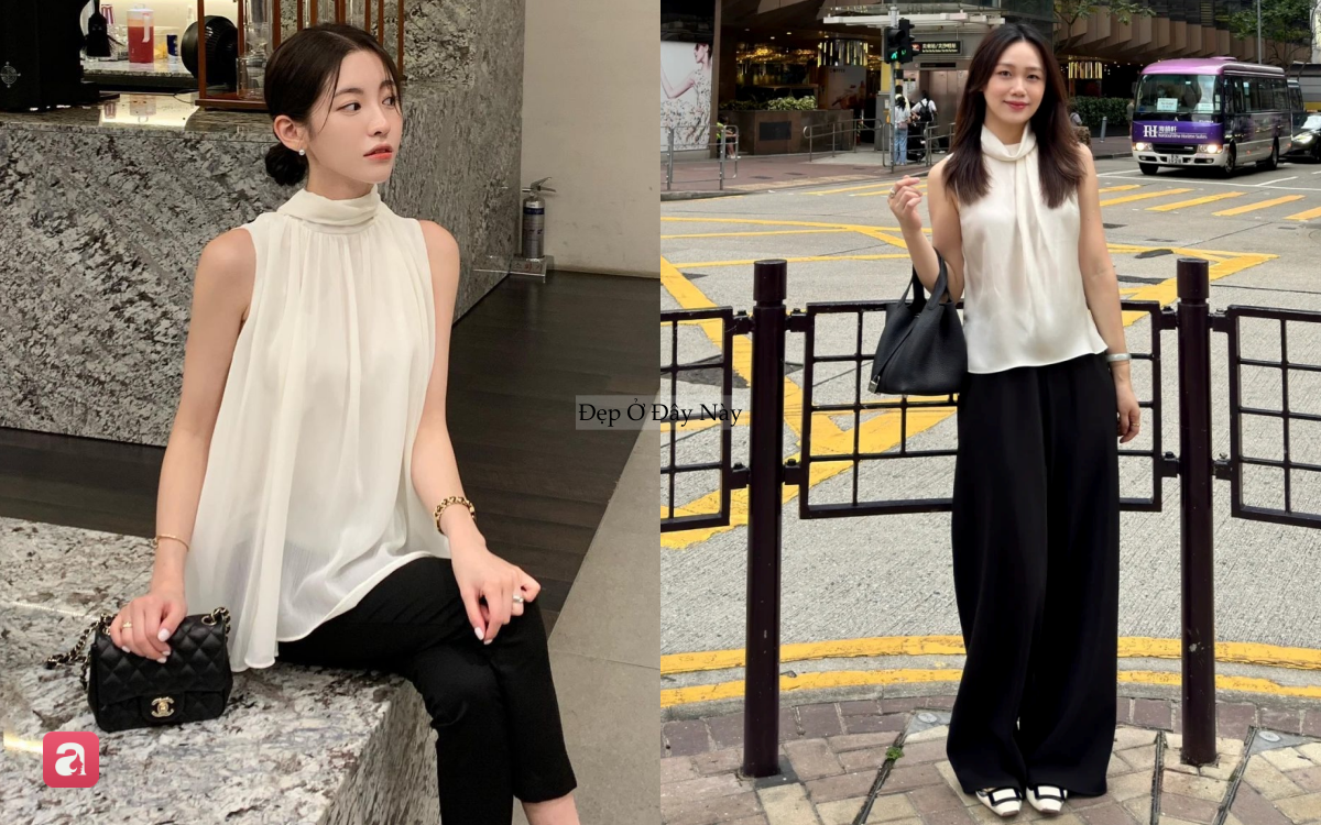 Song Hye Kyo c&oacute; kiểu &aacute;o "mặc l&agrave; sang" lại cực dễ phối đồ: Đi l&agrave;m hay đi chơi đều thanh lịch- Ảnh 5.