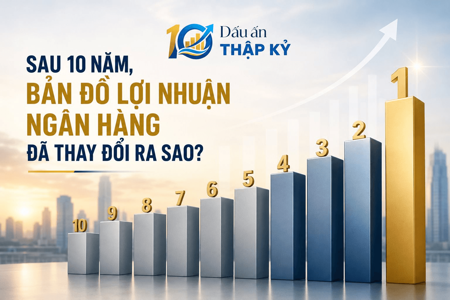 Bảng xếp hạng lợi nhuận ng&acirc;n h&agrave;ng sau một thập kỷ: Ng&ocirc;i vương đổi chủ, một nh&agrave; băng rơi 10 bậc, HDBank v&agrave; LPBank "leo rank" ấn tượng- Ảnh 1.