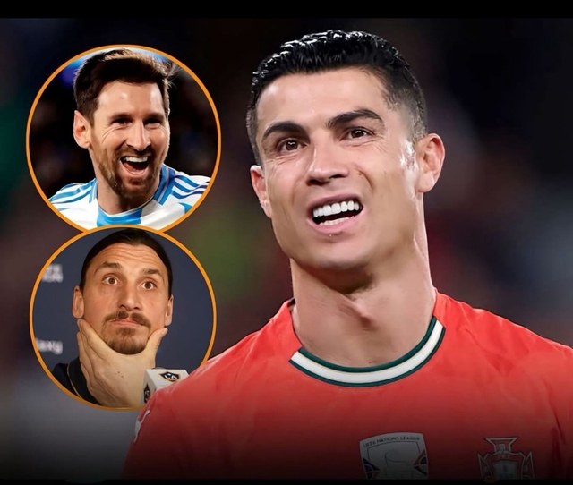 Dậy s&oacute;ng ph&aacute;t ng&ocirc;n của "g&atilde; ng&ocirc;ng" Ibrahimovic: "Ronaldo hết thời, sợ Messi chiếm mốc 1000 b&agrave;n thắng"- Ảnh 1.