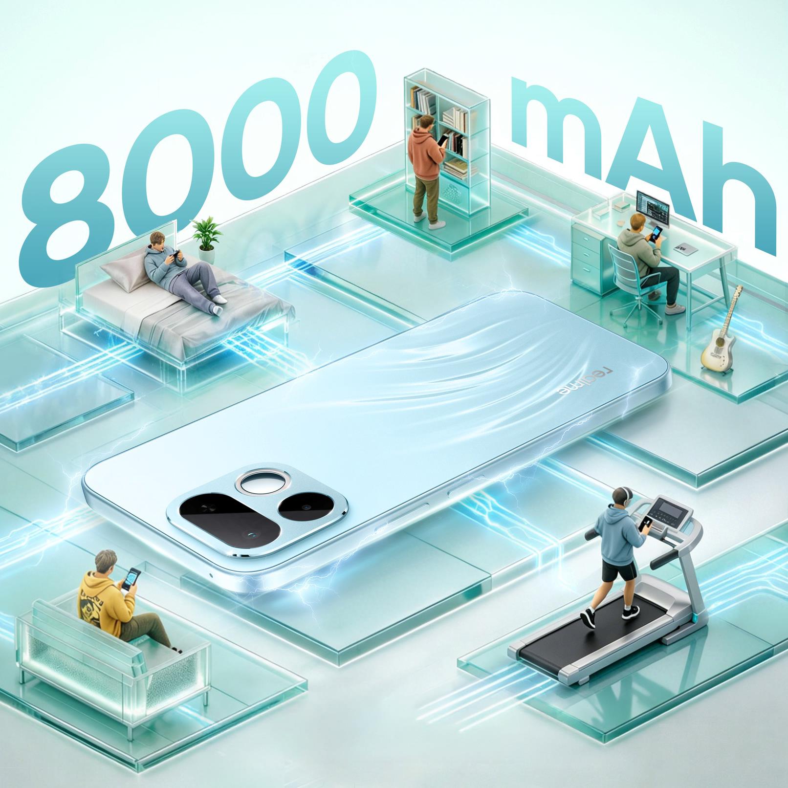 realme 16T 5G ch&iacute;nh thức ra mắt: &ldquo;Pin Si&ecirc;u Sao&rdquo; 8000mAh bứt ph&aacute; giới hạn thời lượng pin cho thế hệ đam m&ecirc; s&aacute;ng tạo nội dung - Ảnh 1.