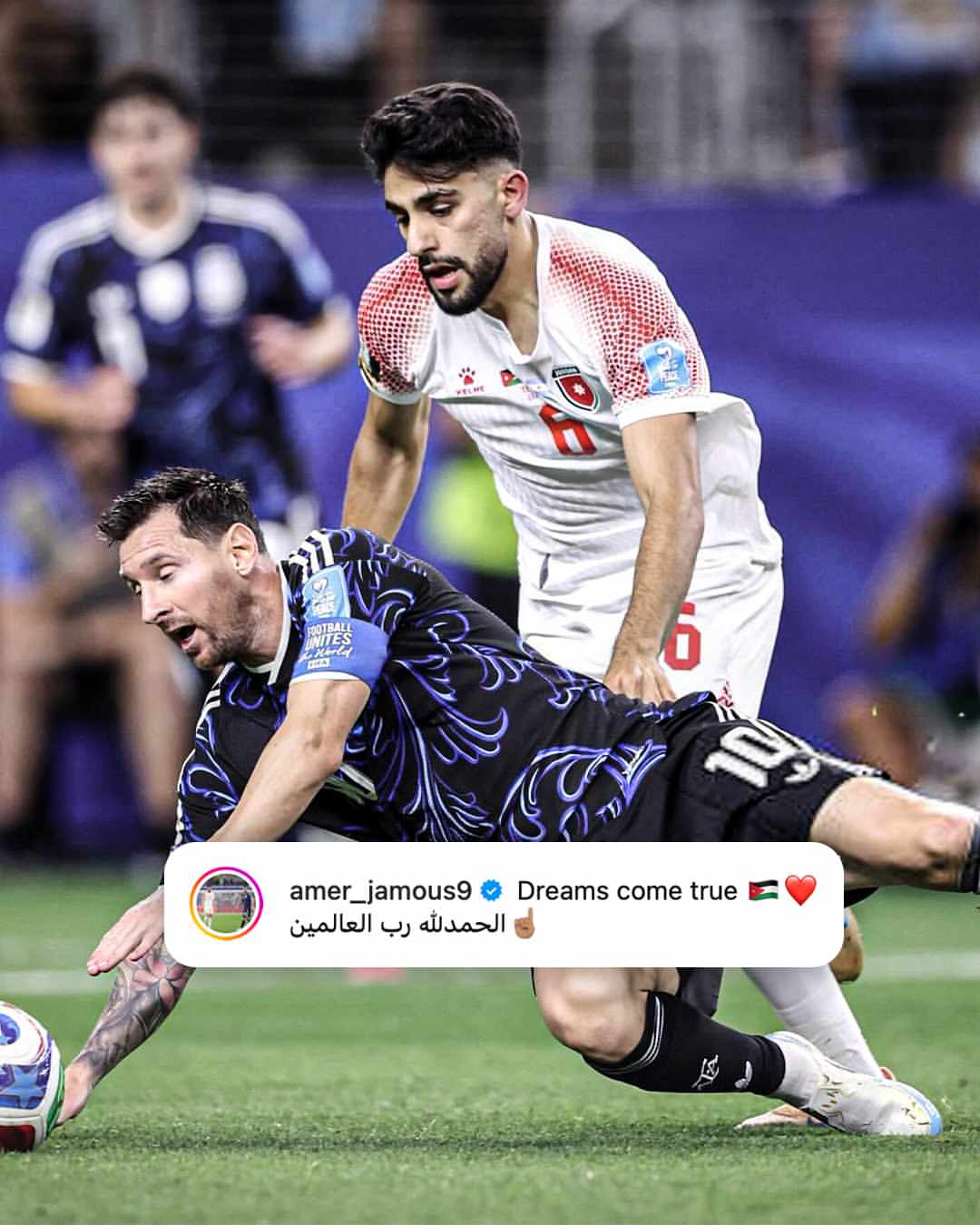 Cầu thủ Iran bị loại ở World Cup nhưng vẫn "l&atilde;i to" nhờ bộ ảnh check-in c&ugrave;ng Messi - Ảnh 1.