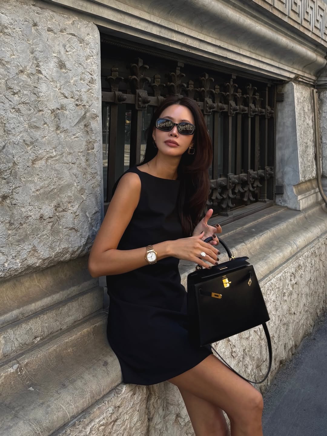 G&aacute;i H&agrave;n sống ở Paris g&acirc;y sốt v&igrave; mặc đẹp: Thanh lịch s&agrave;nh điệu c&oacute; thừa, bảo sao cả ngh&igrave;n người muốn copy- Ảnh 4.