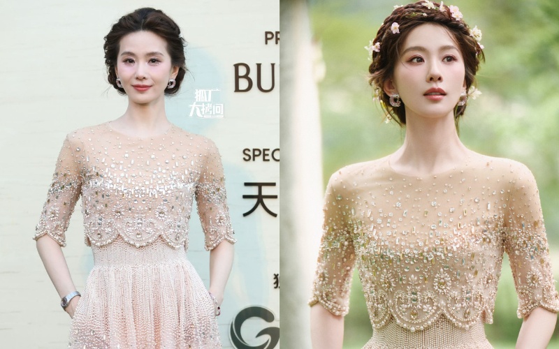 Bức ảnh b&oacute;c trần việc photoshop qu&aacute; đ&agrave; để c&oacute; visual ti&ecirc;n tử của Lưu Thi Thi- Ảnh 1.