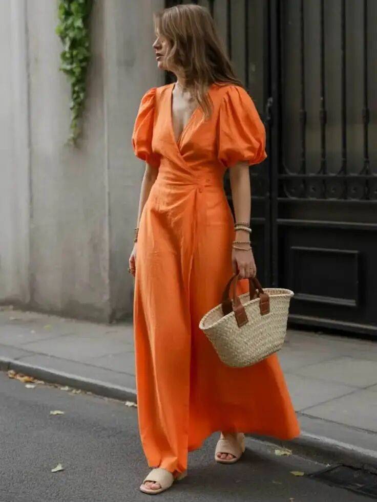 M&ugrave;a h&egrave; n&agrave;y, v&aacute;y tea dress m&agrave; phối c&ugrave;ng "đ&ocirc;i sandal n&agrave;y" th&igrave; vừa xinh vừa sang, n&agrave;ng n&agrave;o diện cũng cuốn- Ảnh 18.