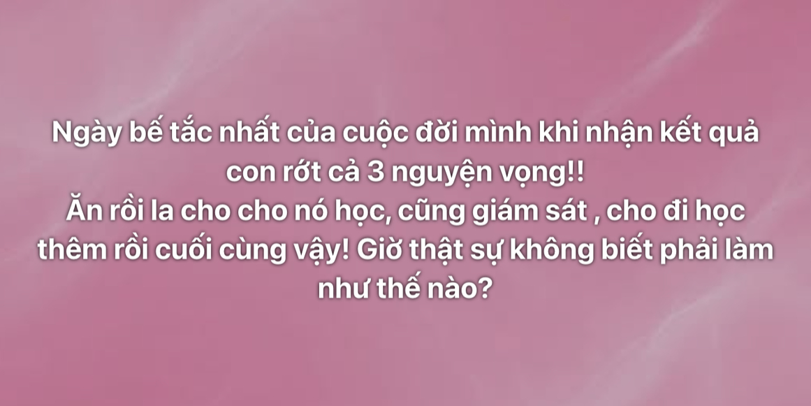 Chia sẻ g&acirc;y tranh c&atilde;i h&ocirc;m nay của một b&agrave; mẹ TP.HCM: Lo ăn rồi lo cho con học, gi&aacute;m s&aacute;t li&ecirc;n tục, cuối c&ugrave;ng vẫn bế tắc thế n&agrave;y!- Ảnh 1.