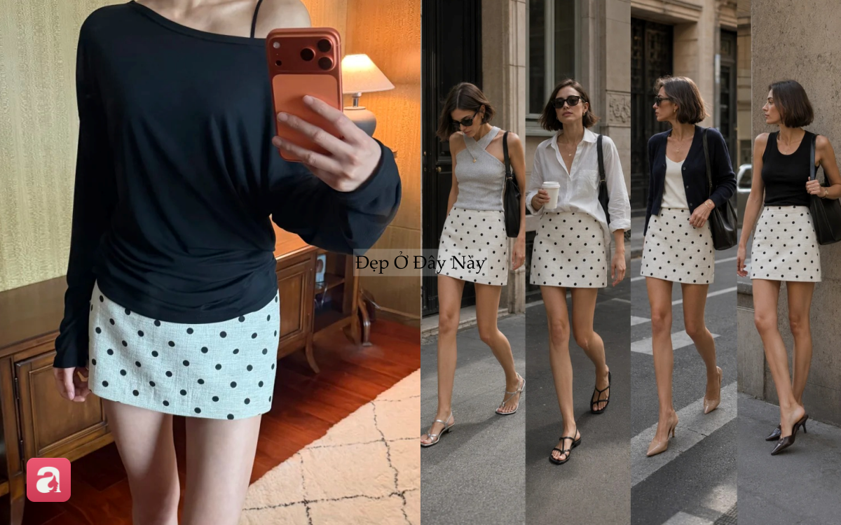 4 kiểu ch&acirc;n v&aacute;y chữ A kh&ocirc;ng bao giờ lỗi mốt m&agrave; hội m&ecirc; style "old money" đặc biệt y&ecirc;u th&iacute;ch- Ảnh 3.