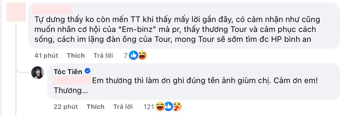 Bị n&oacute;i lợi dụng Touliver để chi&ecirc;u tr&ograve; PR, T&oacute;c Ti&ecirc;n đưa ra c&acirc;u trả lời kh&ocirc;ng ai ngờ tới- Ảnh 2.