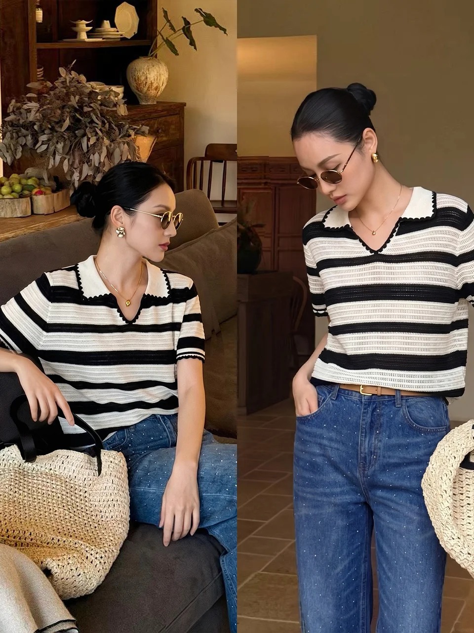 Chiếc quần jeans tưởng b&igrave;nh thường lại l&agrave; m&oacute;n đồ thể hiện tinh thần quiet luxury r&otilde; nhất m&ugrave;a h&egrave; n&agrave;y- Ảnh 4.