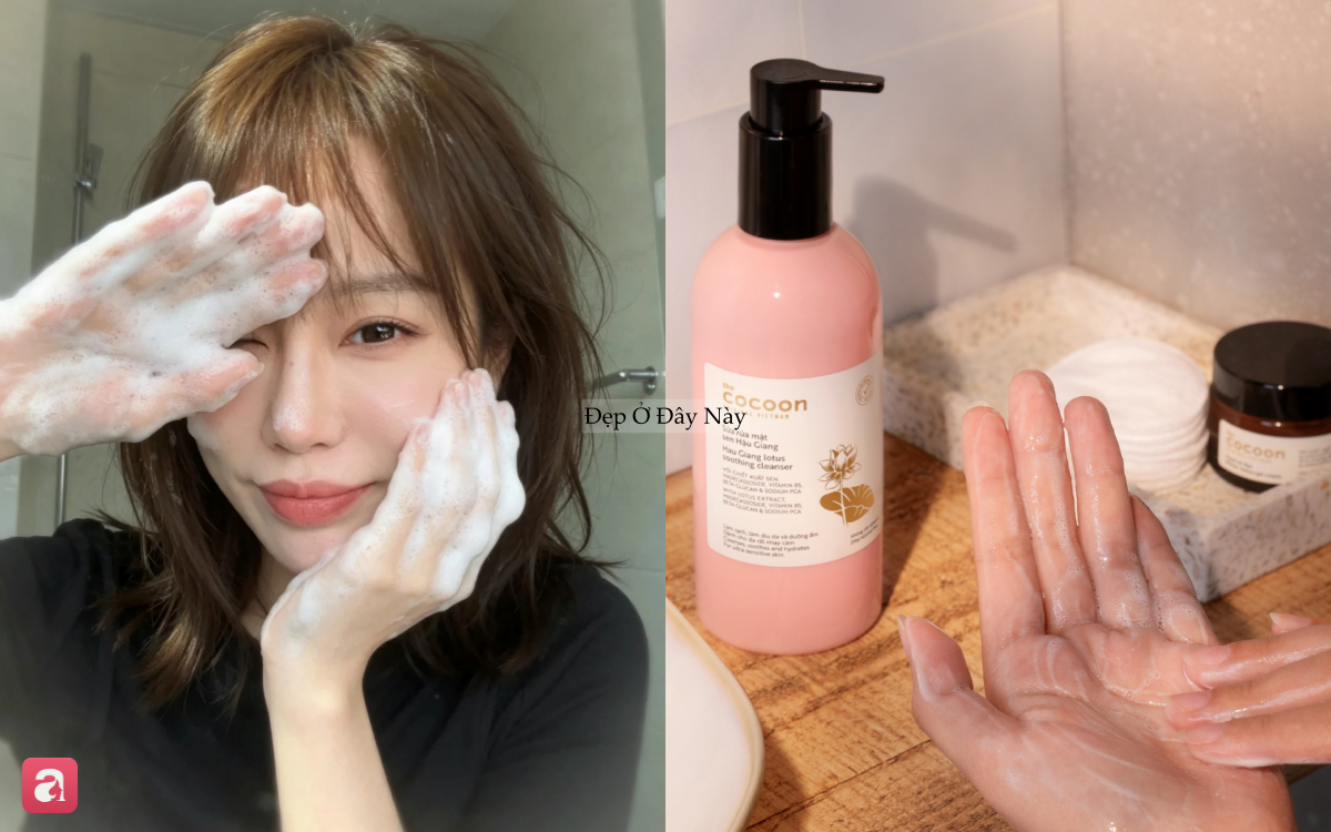 5 sữa rửa mặt "made in Vietnam" hợp m&ugrave;a h&egrave;: Sạch dầu, th&ocirc;ng tho&aacute;ng m&agrave; kh&ocirc;ng l&agrave;m kh&ocirc; da - Ảnh 1.