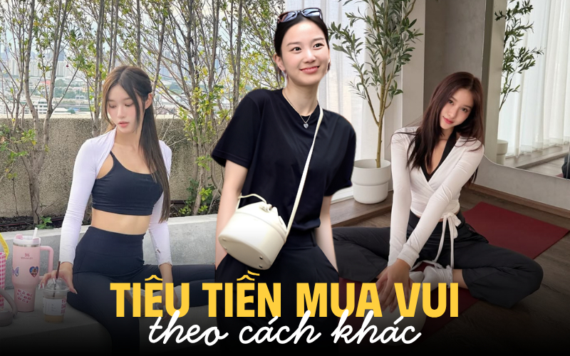 Kh&ocirc;ng c&ograve;n ham những chiếc t&uacute;i bằng 2-3 th&aacute;ng lương: Th&uacute; vui b&acirc;y giờ l&agrave; gi&agrave;y chạy bộ, đồ tập Pilates tho&aacute;ng m&aacute;t, thảm Yoga chống trơn!- Ảnh 1.