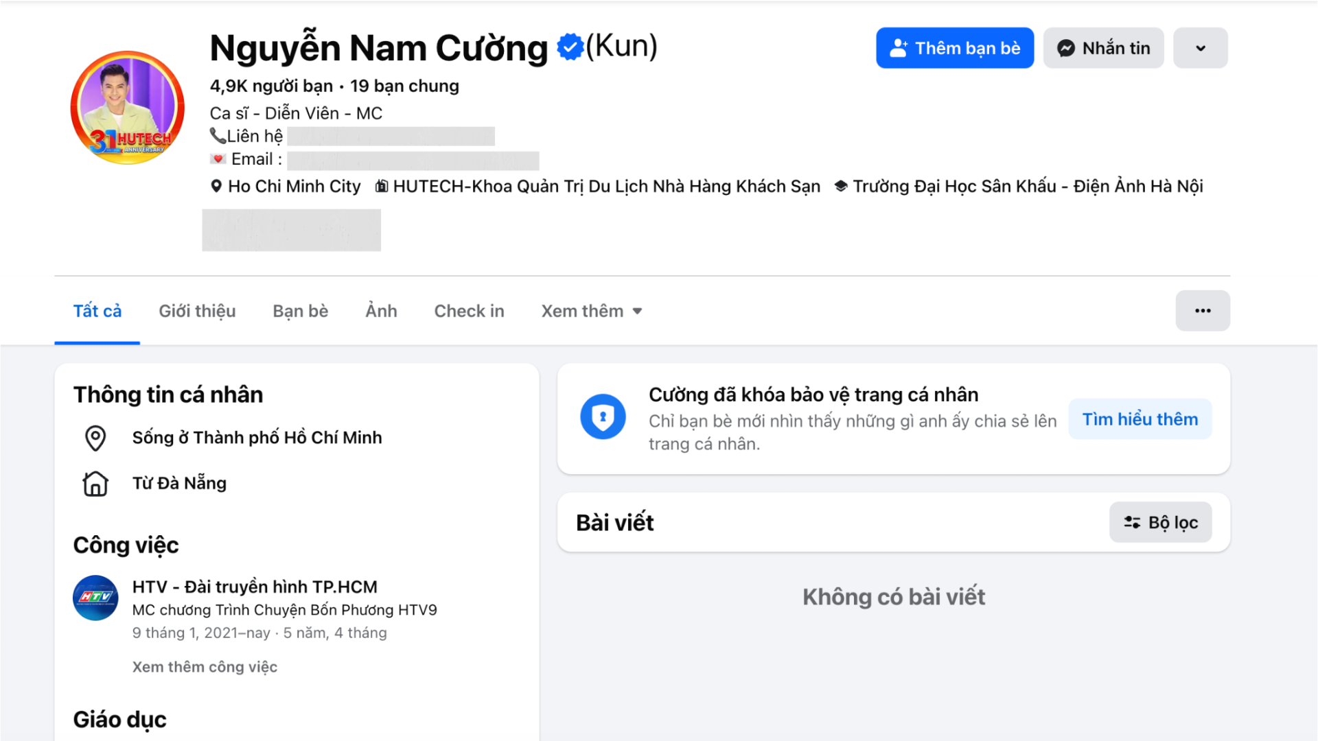 T&igrave;nh h&igrave;nh hiện tại của ca sĩ Nam Cường- Ảnh 1.