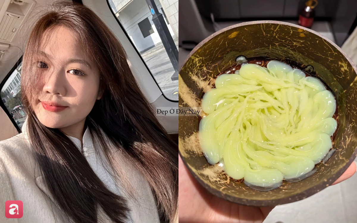 Gội đầu "ngược đời" v&agrave; cho dầu trẻ em v&agrave;o kem ủ t&oacute;c, m&aacute;i t&oacute;c của t&ocirc;i bỗng đẹp l&ecirc;n bất ngờ - Ảnh 1.