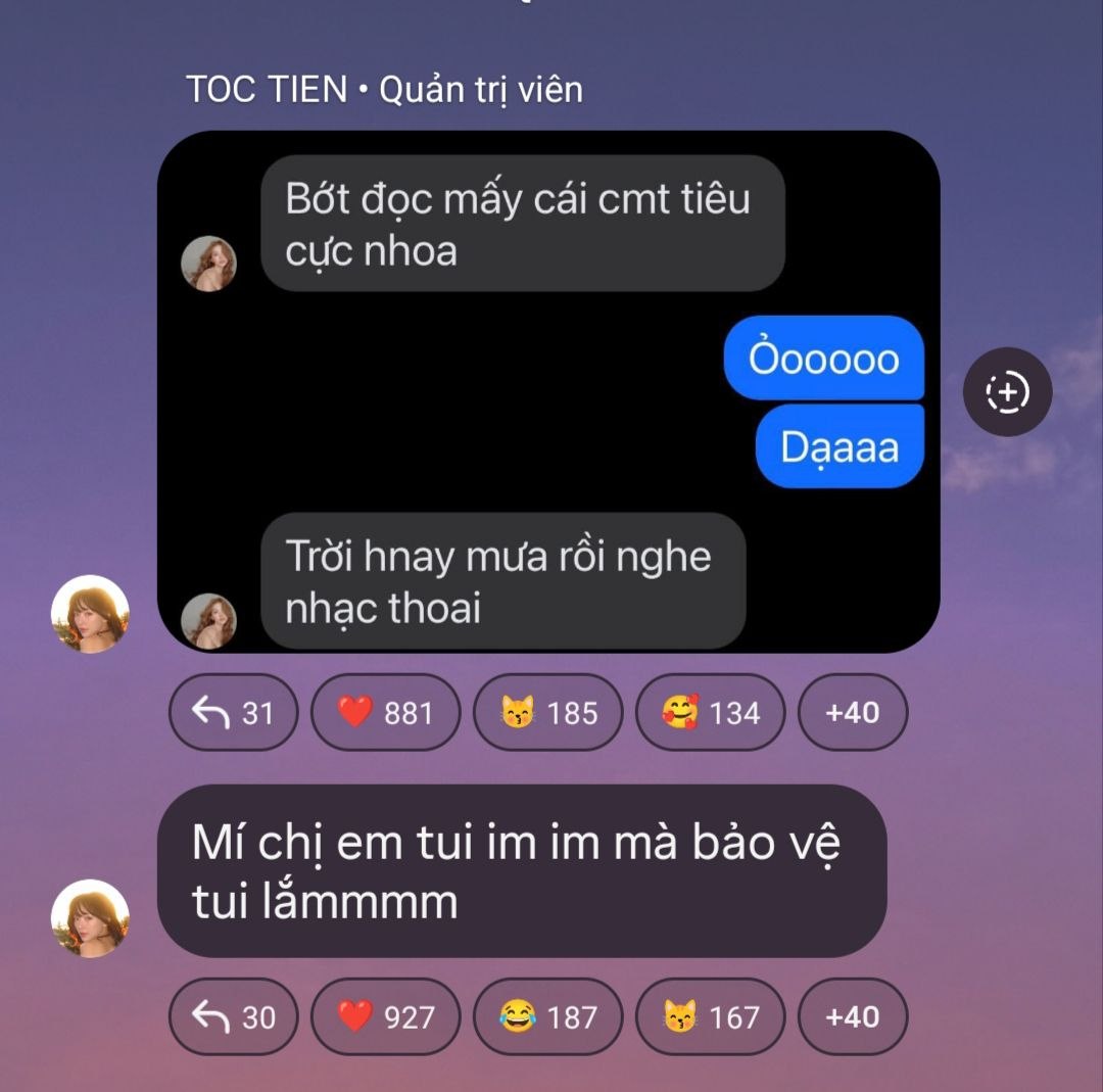 T&oacute;c Ti&ecirc;n đ&atilde; qu&aacute; nhạy cảm với lời khen ch&ecirc;- Ảnh 3.