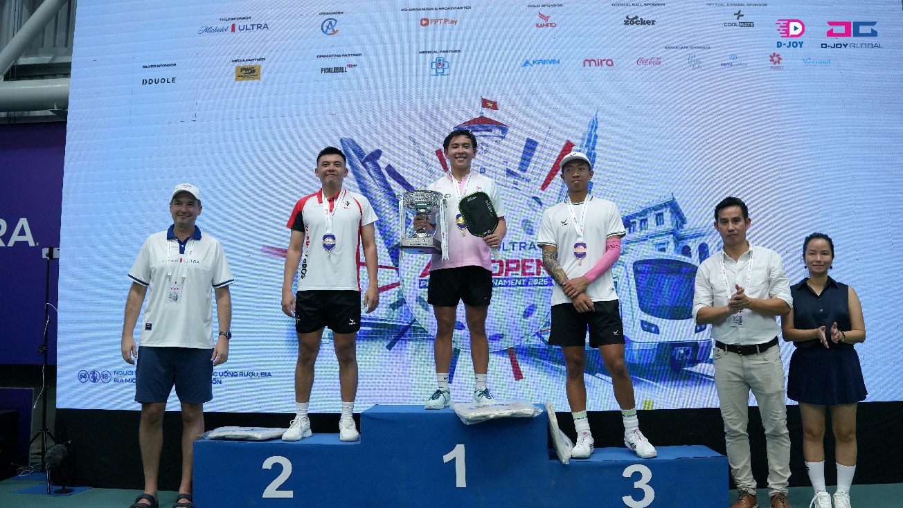 Hạ Quang Dương và Lý Hoàng Nam, Phúc Huỳnh khẳng định vị trí hàng đầu pickleball châu Á - Ảnh 2. Hạ Quang Dương và Lý Hoàng Nam, Phúc Huỳnh khẳng định vị trí hàng đầu pickleball châu Á - Ảnh 2.